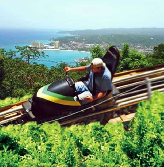 Sky Explorer Bobsled Tour Ocho Rios Jamaica Get Away Travels