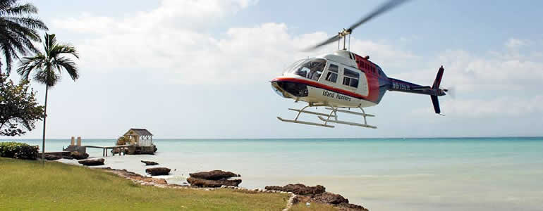 jamaica helicopter tour