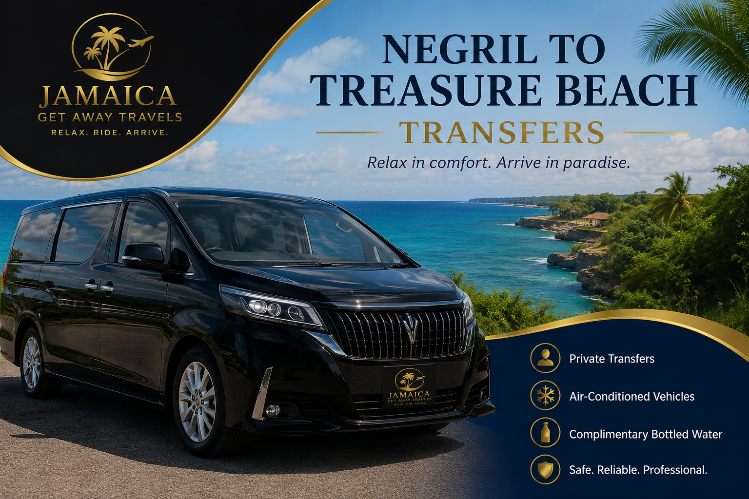 Negril to Treasure Beach Transfers