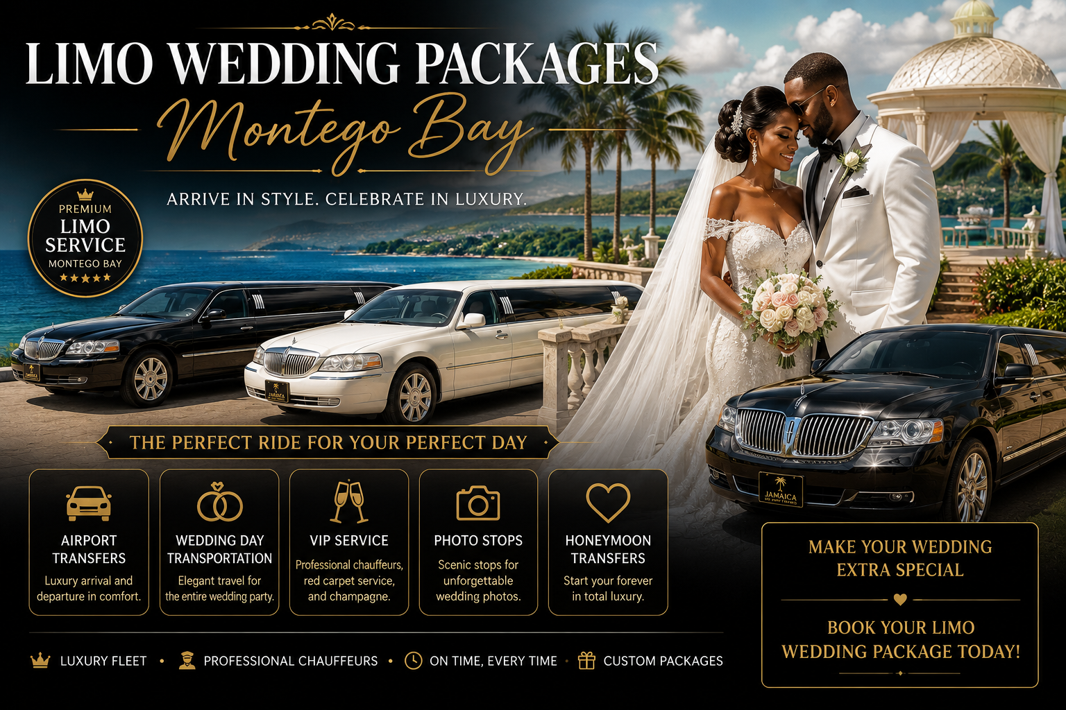 Limo Wedding Packages Montego Bay