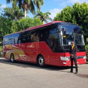 60 seater golden dragon coach bus