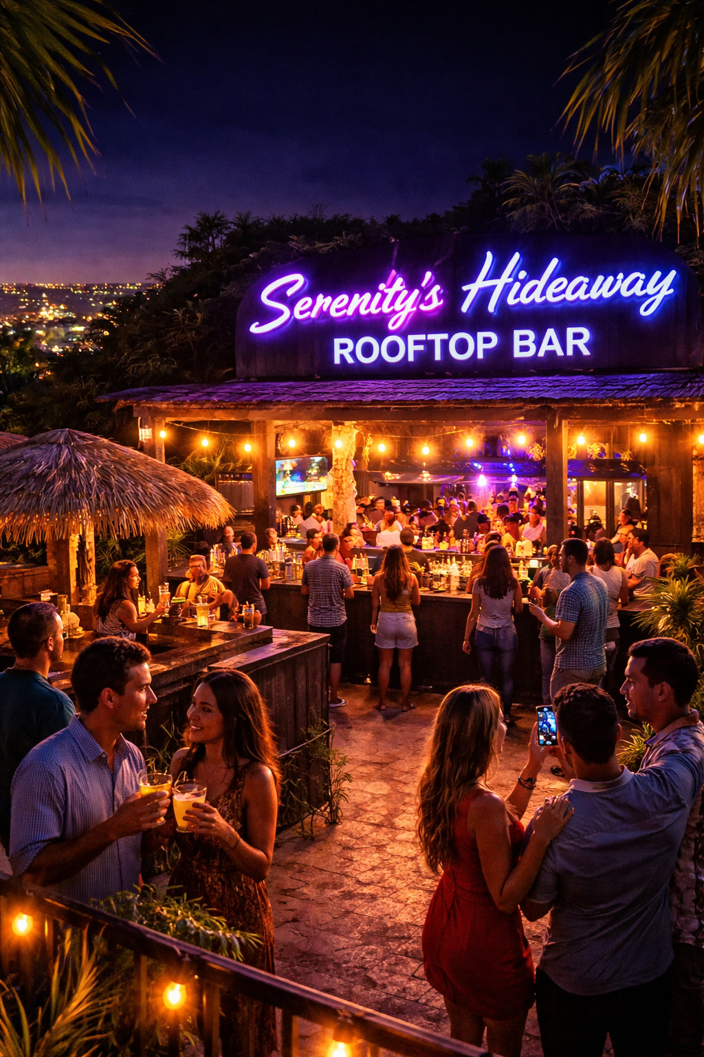 Serenity's Hideaway Bar Montego Bay Nightlife Transportation