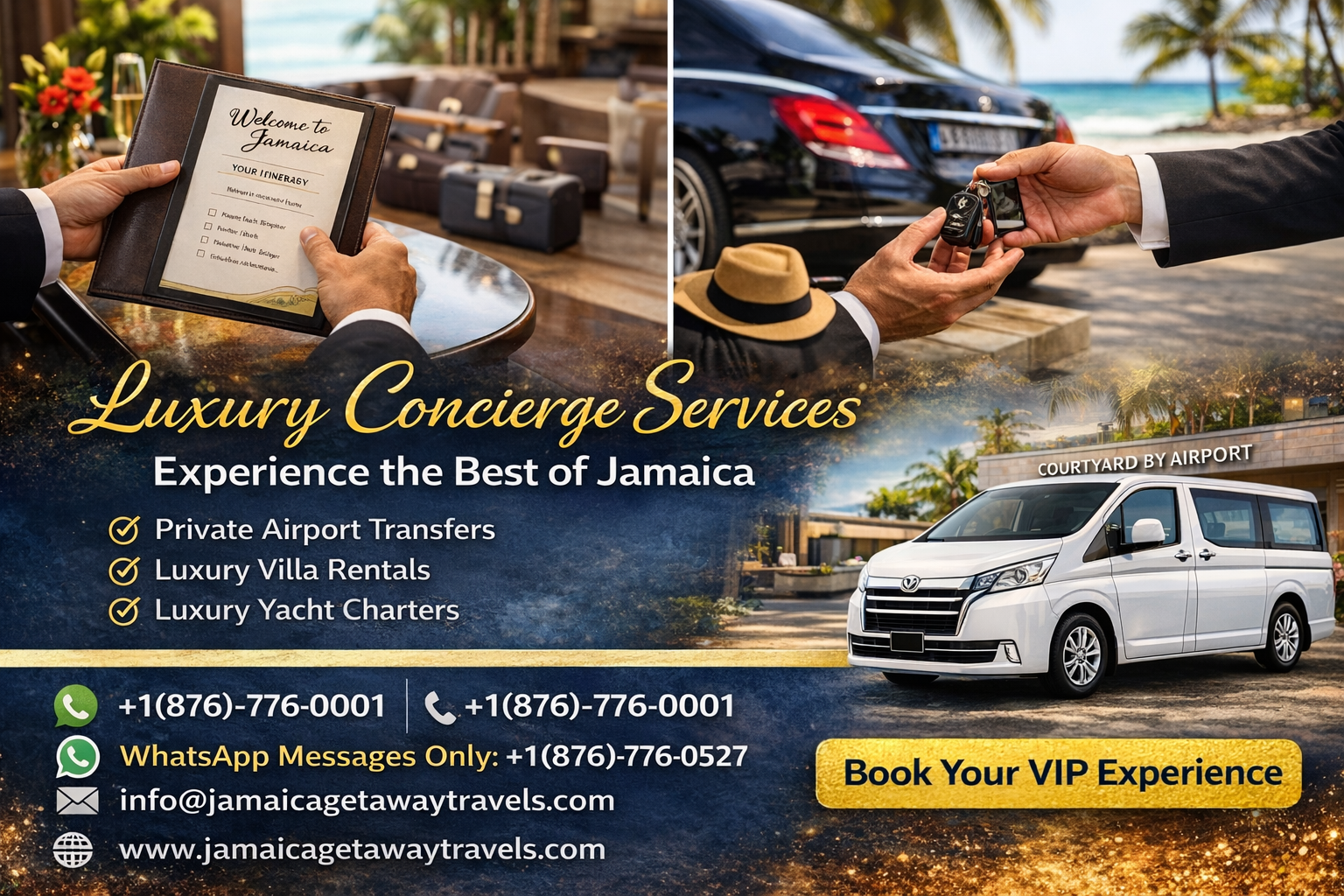 Kingston Airport (KIN) to Courtyard by Marriott Kingston