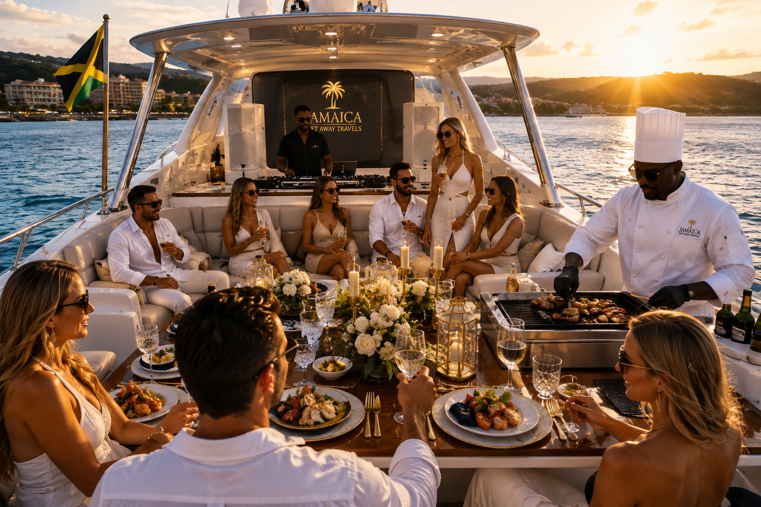 Montego Bay Private Chef Luxury Yacht Cruise